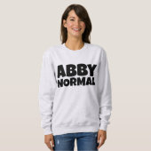 ABBY NORMAL ABNORMAL LADIES FUNNY T-SHIRTS (Devant entier)