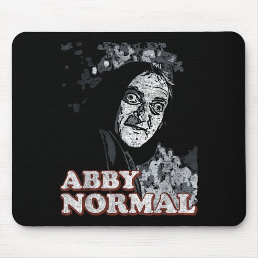 Abby Normal Brain Funny Halloween Muismat (Voorkant)