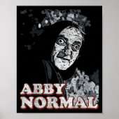Abby Normal Brain Funny Halloween Poster (Voorkant)