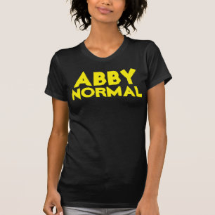 ABBY NORMAL grappige Halloween (of altijd) T-shirt