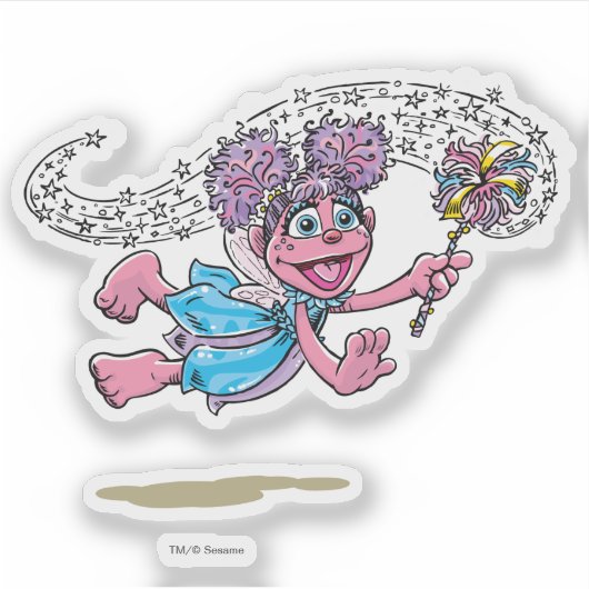 Abby Vintage Sticker (Voorkant)