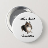 Abby's Heart Foundation Button (Voorkant /achterkant)
