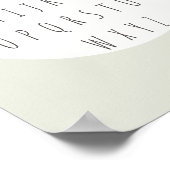 ABC alfabet letters Poster & Prints (Hoek)