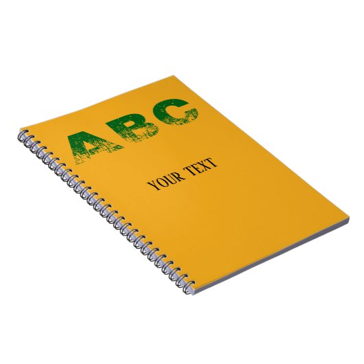 ABC-alfabet Notitieboek (Rechterzijde)