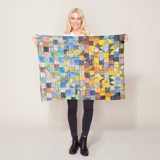 ABC (Alfabet), Paul Klee Fleece Deken (In situ)