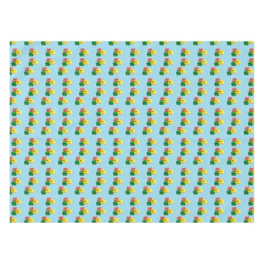 abc-alfabetblokken tafelkleed (Voorkant (Horizontaal))