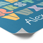 ABC Alphabet - Aangepaste grafiek Poster (Hoek)