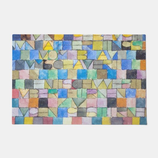 ABC (Alphabet), Paul Klee Deurmat (Voorkant)