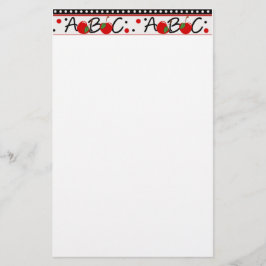 ABC Apple Briefpapier