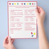 ABC "Baby Groeit!" Spel Flyer (Hand)