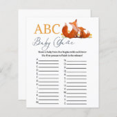 ABC-Baby shower (Voorkant / Achterkant)