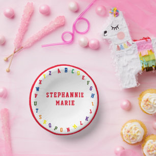 ABC-Baby shower Papieren Kommen