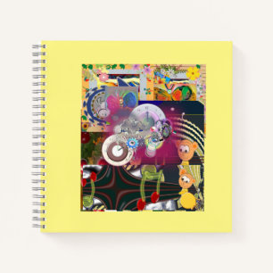 ABC belettering werkblad Muziek Muizen Notitieboek