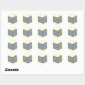 ABC Blocks Livre Stickers amusants (Feuille)
