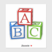 ABC Blocks Sticker (Vel)