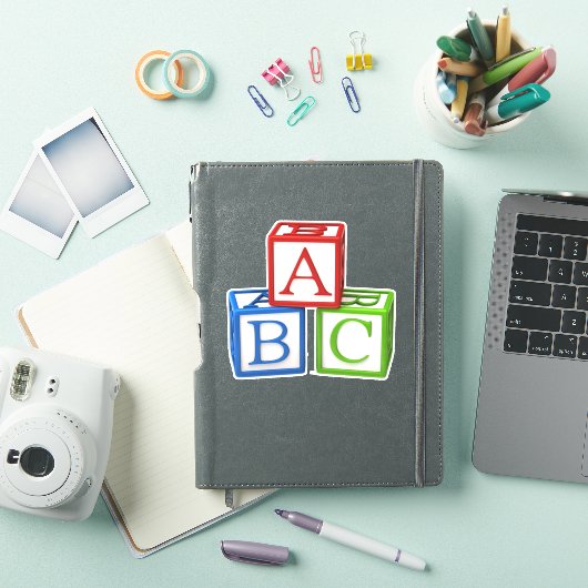 ABC Blocks Sticker (iPad Cover)