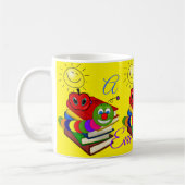 Abc Bookworm, Livres, Pomme Mug Jaune (Gauche)