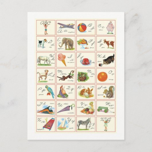 ABC BRIEFKAART (Voorkant)