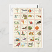 ABC BRIEFKAART (Voorkant / Achterkant)