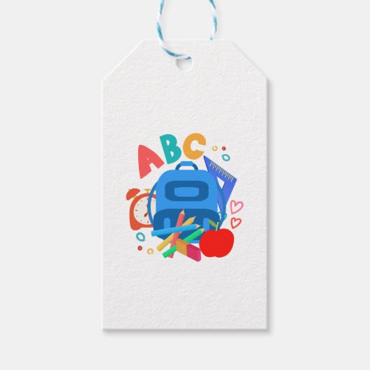 ABC CADEAULABEL (Voorkant)