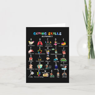ABC Coping Skills Alfabet Zelfzorg Geestelijke Gez Kaart