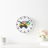 ABC Dump Truck Construction Trucks Ronde Klok (Huis)