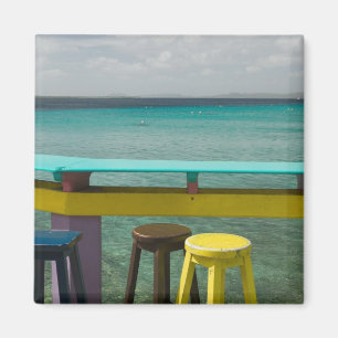 ABC-eilanden, BONAIRE, Kralendijk: Zeezicht Magneet