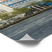 ABC-eilanden, CURACAO, Willemstad: Harborfront 2 Poster (Hoek)