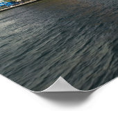 ABC-eilanden, CURACAO, Willemstad: Harborfront Poster (Hoek)