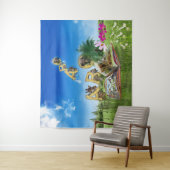 ABC-hoofdalphabet-thema's. Wandkleed (In situ)