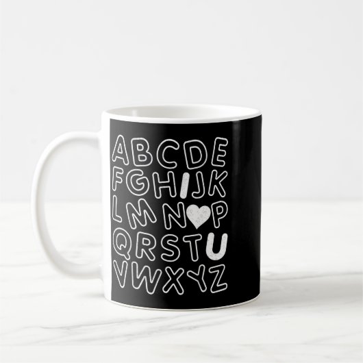 Abc I Love You Alphabet Teachers Day Valentines Da Koffiemok (Links)