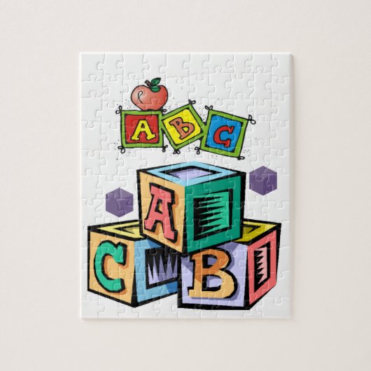 Abc Jigsaw Puzzle (Vertical)