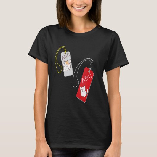 ABC Katten T-shirt (Voorkant)