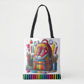 ABC KIJK NAAR MIJ - Zie Canvas tas (Voorkant)