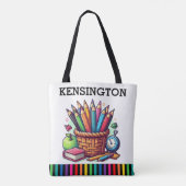 ABC KIJK NAAR MIJ - Zie Canvas tas (Achterkant)