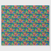 ABC Kinder Design Wrapping Paper Cadeaupapier (Vlak)