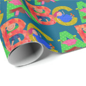 ABC Kinder Design Wrapping Paper Cadeaupapier (Rol Hoek)