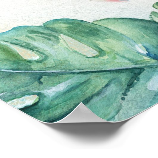 ABC Kinder Posters Tropisch Zee Schildpad (Hoek)