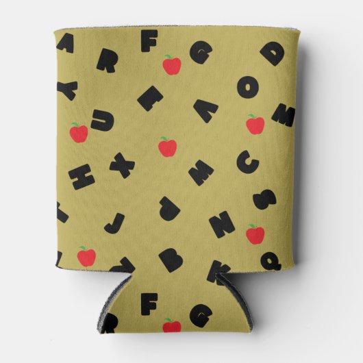 ABC Kindergarten Letter Safari Wild Tree School Blikjeskoeler (Voorkant)