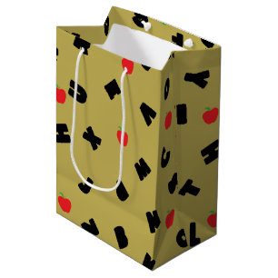 ABC Kindergarten Letter Safari Wild Tree School Medium Cadeauzakje