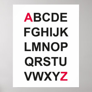 ABC-Poster Poster