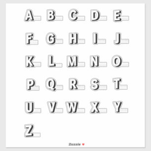 ABC praktijk sticker blad