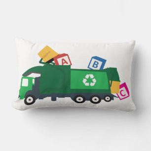 ABC Recycling Garbage Truck Kussen