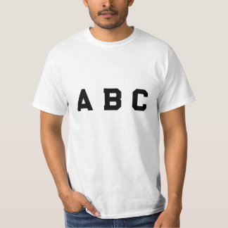  ABC Style T-shirt