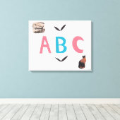 ABC sur toile enroulée (Insitu (Plancher de Bois))