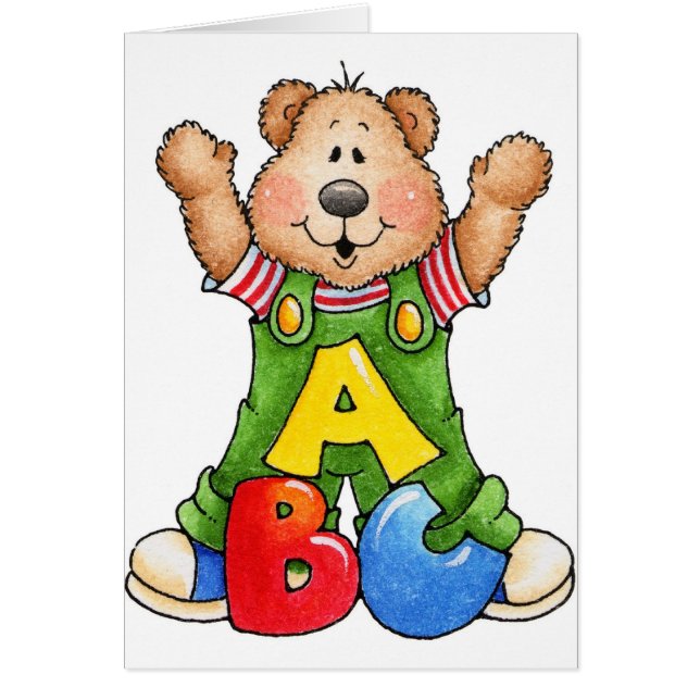ABC Teddy Bear (Voorkant)