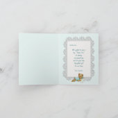 ABC Teddy Merci de Baby shower (Intérieur)