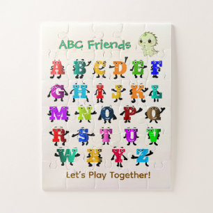 ABC Vrienden Speeltijd Puzzel