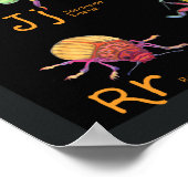 ABC Whimsical Bugs Poster (Hoek)