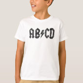 ABCD Rocks T-shirt (Voorkant)